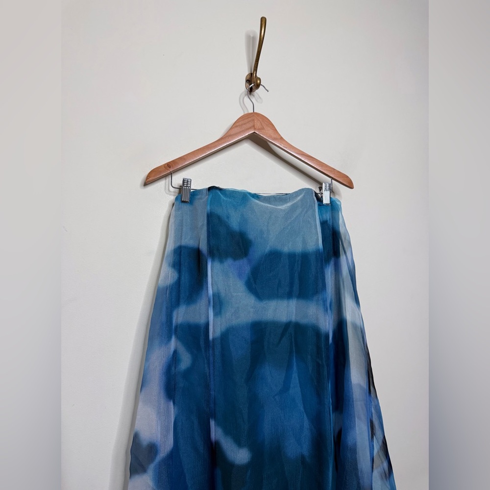 STAUD Allyson Printed Strapless Maxi Dress - Picture 4 of 7